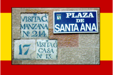 Madrid Street-signs