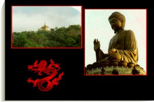 Hong Kong's Po Lin Buddha on Lantau Island